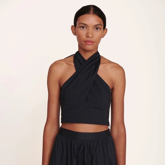 Staud Kai Top Black Size 8 - Picture 1 of 4